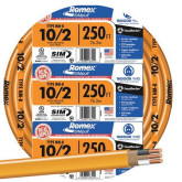 Wire Romex 10/2 Orange 250' NMW/G