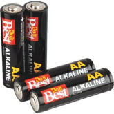 Battery AA 4/pk alkaline (12)
