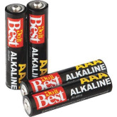 Battery AAA 4/pk Alkalin (12)