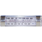 Thermometer Refrig/Freez -40F to 80F (12) Horz