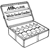 Smoke Cartridge 45Sec White Smoke 10/pk