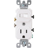 Switch Outlet combo 15A 125V NEMA 5-15R