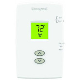 Thermostat 1H/1C Wh Digitial Vert PRO1000